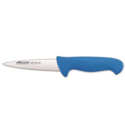 Cuchillo De Carnicero Arcos Colour - Prof 292923 De Acero Inoxidable Y Mango Ergonómico - Azul