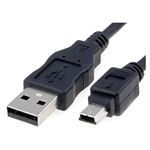Cable nc USB 2.0 Tipo A/M- Mini USB 5pin/M 0.5m 10.01.0400