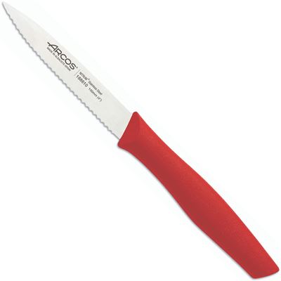 Cuchillo Mondador Arcos Nova Rojo Hoja 100 Mm