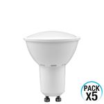 Pack 5 Bombillas LED Spotlight GU10 6W Equi.50W 540lm 15000H 1Primer Low Cost