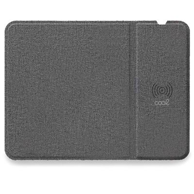 Cool Alfombrilla Ratón Mousepad + Base Carga Inalámbrica Qi 15W