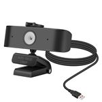 Webcam USB PC / Ordenador alta resolución Full HD 1080P Enfoque automático Negro