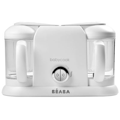 Robot De Cocina Para Bebés Beaba Blanco 4 En 1 Babycook Duo 2200 Ml