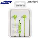 Auriculares Samsung estéreo (3,5mm, Verde)