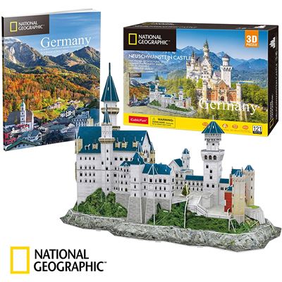 World Brands Puzzle 3D Castillo Neuschawanstein, Puzzles 3D Niños
