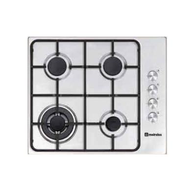 Placa De Gas Meireles Mg3650x 4 Fuegos But 60cm 8000w Inox