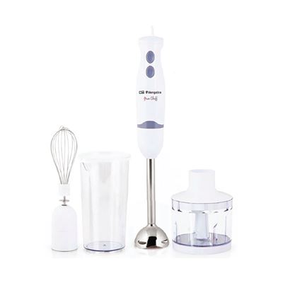 Batidora De Mano Orbegozo Bt 1320 400w Blanco Y Azul