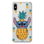 Funda para iPhone XS Oficial de Disney Stitch Piñas - Lilo & Stitch