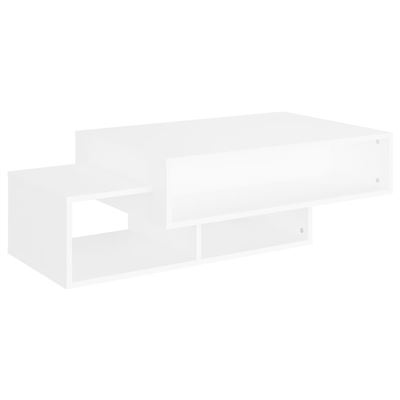 Vidaxl Blanco Mesa De Centro Aglomerado 105X55x32cm