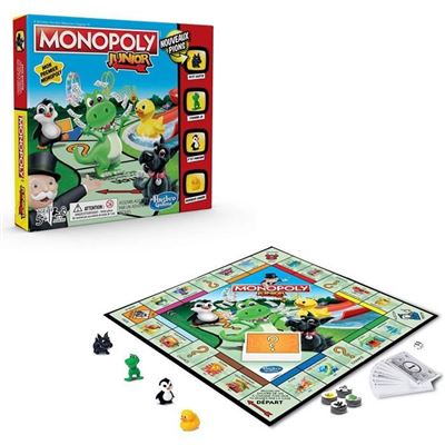 Monopoly Junior El juego para niños mesa francesa del