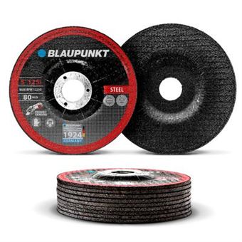 Disco de corte Blaupunkt BP-CW-S5125 - Para metal - 125 x 3 x 22.2 mm - Grosor 3 mm