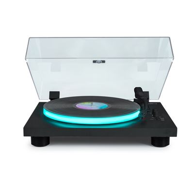 Tocadiscos Bluetooth Luminoso Con Transmision Por Correa Partybttdlight Bigben