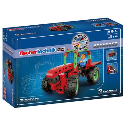 Juego Educativo construcción para niños Fischertechnik Tractors
