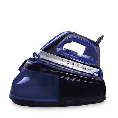 Centro De Planchado Vapor Dam 2400w 1.2l De Teflón Función Control Power Vapor Ajustable Vertical Azul