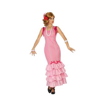 flamenca rosa M, Juegos disfraces, Los mejores precios |