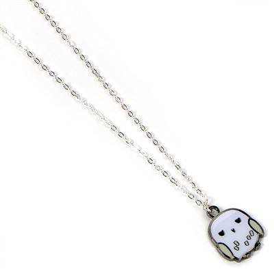 Colgante Harry Potter Hedwig Chibi Baã±o De Plata