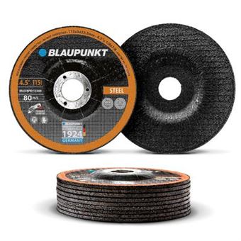 Disco de corte Blaupunkt BP-CW-S4125 - Para metal - 115 x 3 x 22.2 mm - Grosor 3 mm
