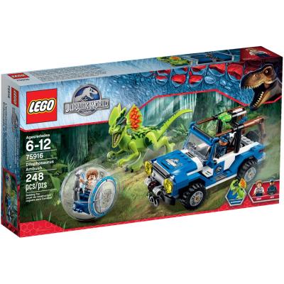 Lego Jurassic World 75916 Emboscada Al Dilofosauro