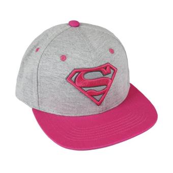 Gorra Cotton Division, Modelo Superman, Modelo Logo Rosado