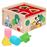 Cubo 4 formas encajables madera natural Disney baby by WOOMAX_0