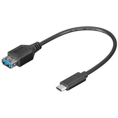 Adaptador USB 3.0 SuperSpeed USB-C-USB-A 0,2m 67894 - Imagen 3