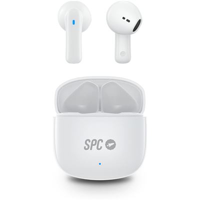 Auriculares Inalámbricos Bluetooth Spc Zion 2 Play Con Batería De 28 Horas, Ultracompactos - Blanco