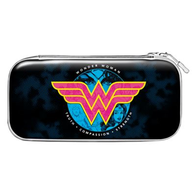 Funda De Trasporte Rigida Para Nintendo Switch Wonder Woman