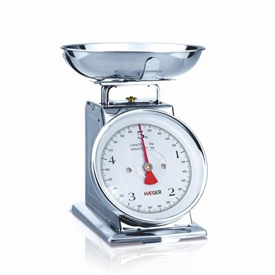Báscula Mecánica De Cocina Haeger Grandmother 5 Kg De Capacidad