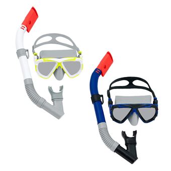 Gafas de Buceo con Tubo Infantiles Bestway Blanco Azul oscuro Adulto - 1