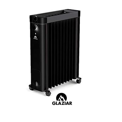 Radiador Glaziar Santorini 7 Negro