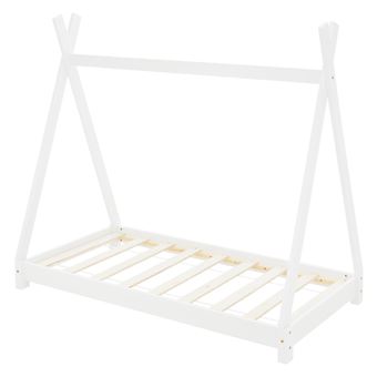 Cama infantil tipi ML-Design estructura madera 140x70 cm, Cama para niños,  Los mejores precios