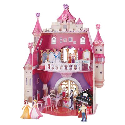 Puzzle 3D Princess Birthday Party - Casa De Muñecas para Niñas Infantil, Puzzles 3D Casas De Muñecas para Niñas, 95 Piezas, 524 Pegatinas de Cristal, 5 O Más, Puzzle, Los mejores precios | Fnac