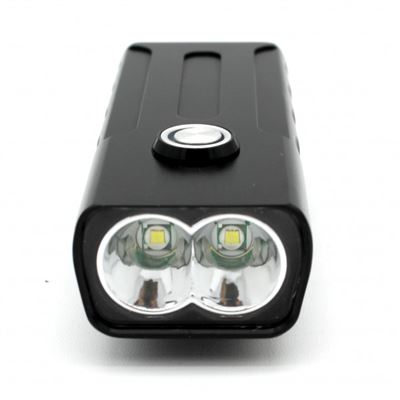 Luz Delantera 9transport 2 Focos Usb-b014 Para Bici