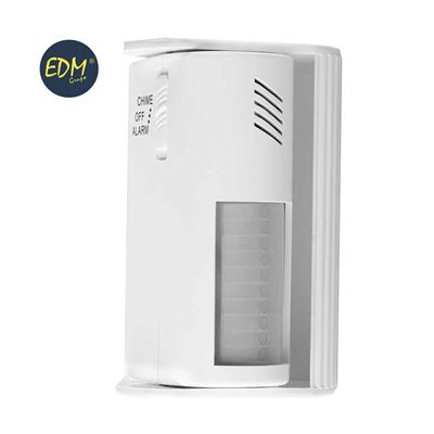 Timbre Alarma De Pared Con Detector De Movimiento Edm