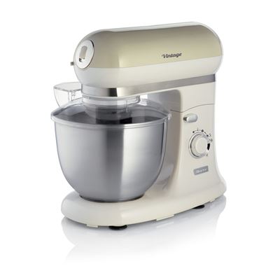 Robot de cocina Vintage Ariete 5,5L 10 velocidades Beige