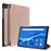 Funda Lenovo Tab M10 Plus F. Soporte Vídeo/Teclado Oro Rosa_1