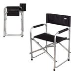 Silla director plegable negra aktive camping