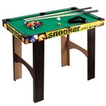 Colorbaby Billar De madera snooker 85326 mesa 80x44x68cm