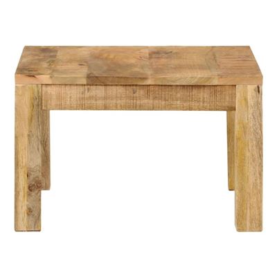 Vidaxl Mesa De Centro Madera Maciza De Mango 55X55x35 Cm