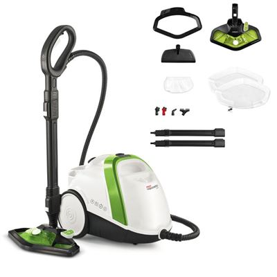 Limpiador A Vapor Polti Vaporetto Smart 110 Eco Caldera Alta Presión Hasta 4 Bar Verde