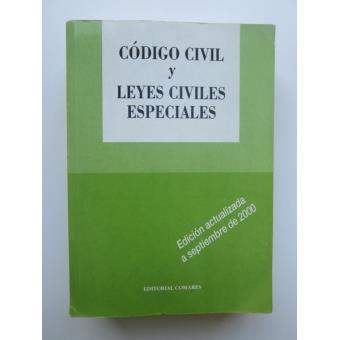 Código Civil Y Leyes Civiles Especiales - 1