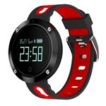 Smartwatch Billow XS30 BT 4.0 doble sensor OLED tensiómetro Negro/Rojo