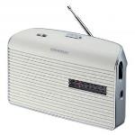 Grundig Music 60 Personal Analógica Plata, Color blanco radio