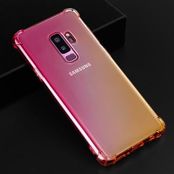 Funda Protectora en TPU con Airbag para Samsung Galaxy J730 / J7 Pro, Rosa&Oro