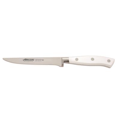 Cuchillo Deshuesador Arcos Riviera Blanc 231524 De Acero Nitrum, Con Mango De Polioximetileno Y Hoja De 13 Cm En Estuche