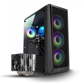 PC Gaming PC Racing - AMD Ryzen 7 7700X, 32 GB DDR5, 2 TB SSD NVMe, GeForce RTX 4070 SUPER - 1