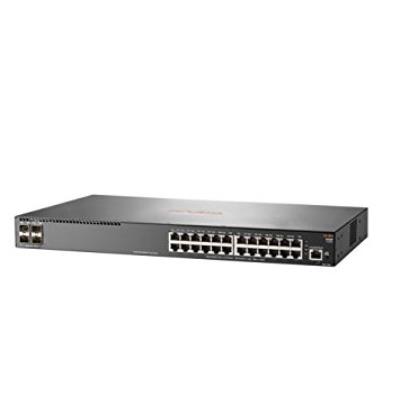 Hewlett Packard Enterprise Gris Aruba 2930F 24G 4Sfp+ Gestionado L3 Gigabit Ethernet (10/100/1000) 1U