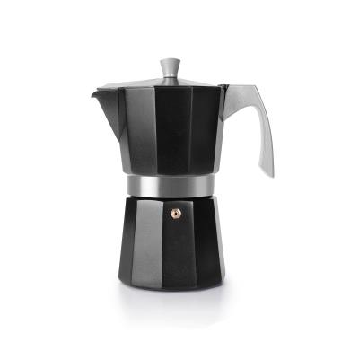 Cafetera Evva Black Ibili 6 Tazas, Gris Oscuro