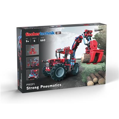 Kit De Construcción Neumática Fischertechnik Strong Pneumatics Stem.