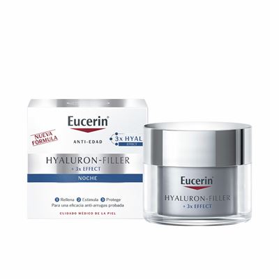 Crema Facial Antiedad De Noche Eucerin Hyaluron Filler +3x Effect 50ml